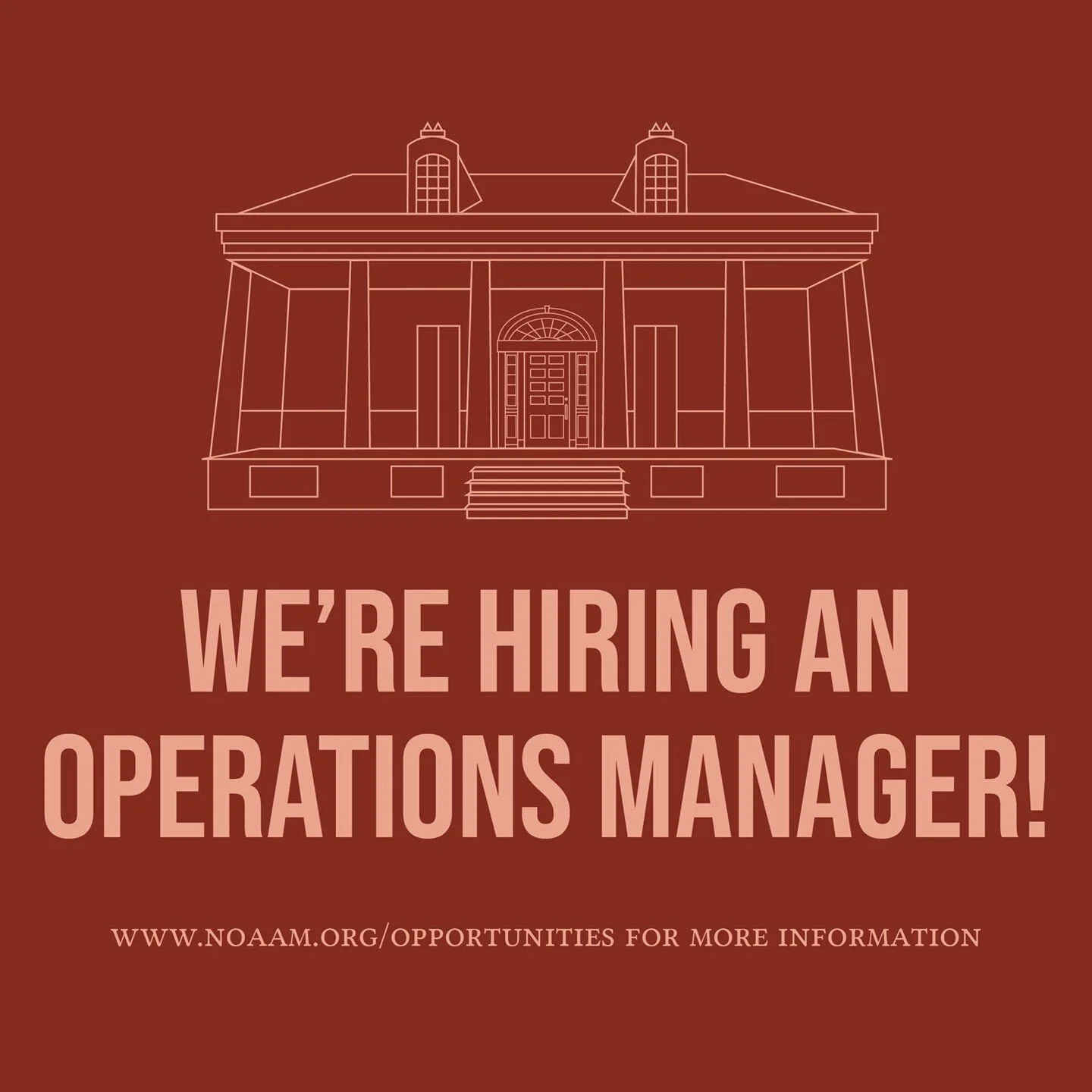 NOAAM would like to announce a new vacant position in the capacity of Operations Manager! 
-
This position requires a highly detailed and very organized person who is extremely professional, likes problem solving in a start-up environment and is a sy