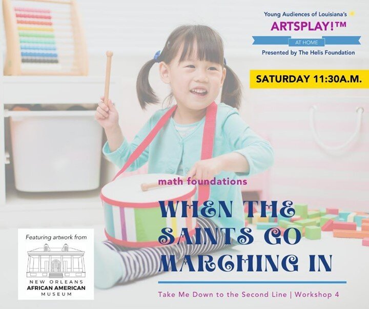 &ldquo;Let&rsquo;s go marching in a second line band or dancing in a second line parade! One-to-one number correspondence, or understanding that the word &ldquo;one&rdquo; is directly connected to one step or one march, is an important foundation in 