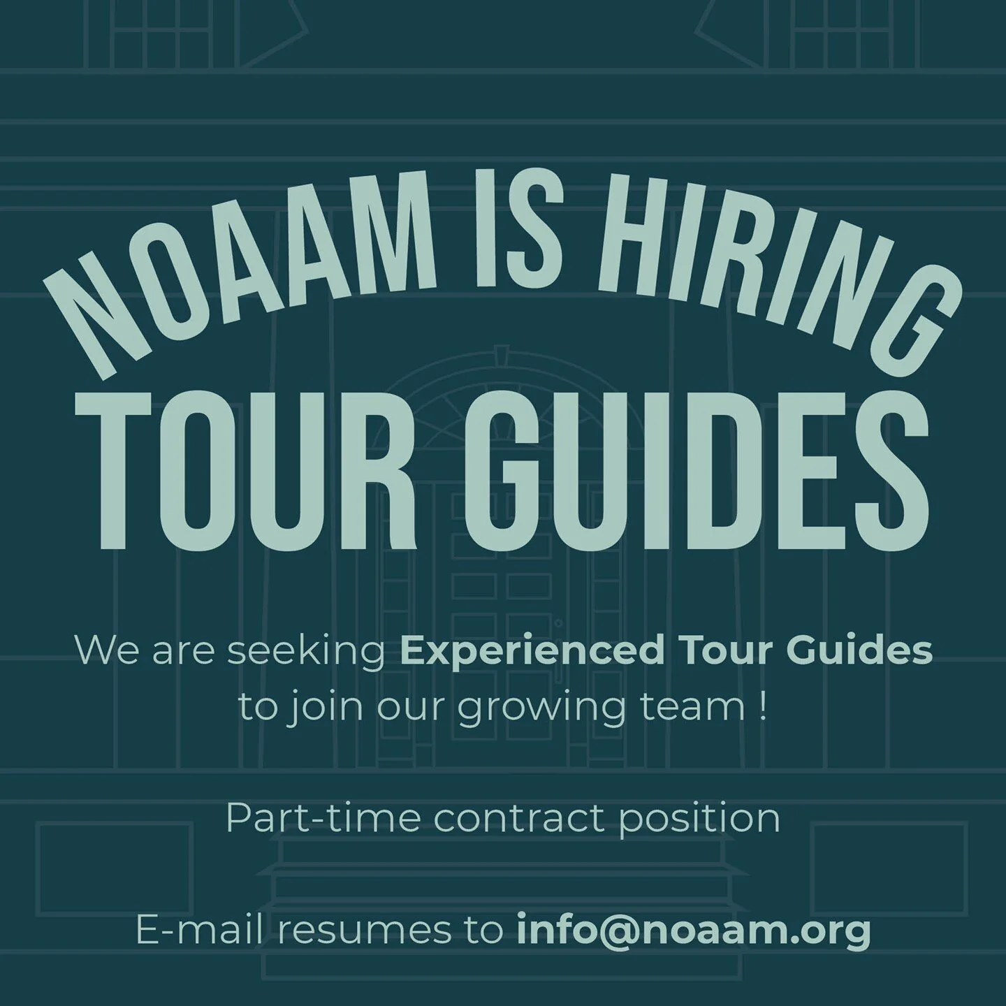 The New Orleans African American Museum is looking for experienced tour guides! Interested? Send your resumes to info@noaam.org

#noaam #treme #docent