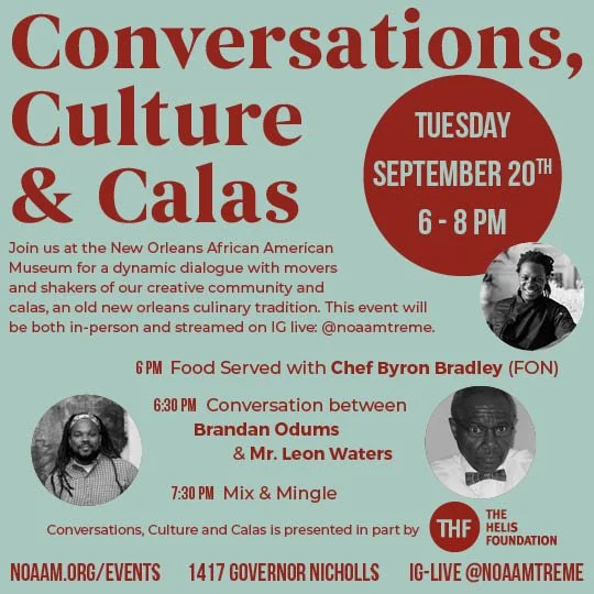 Conversation, Culture &amp; Calas 