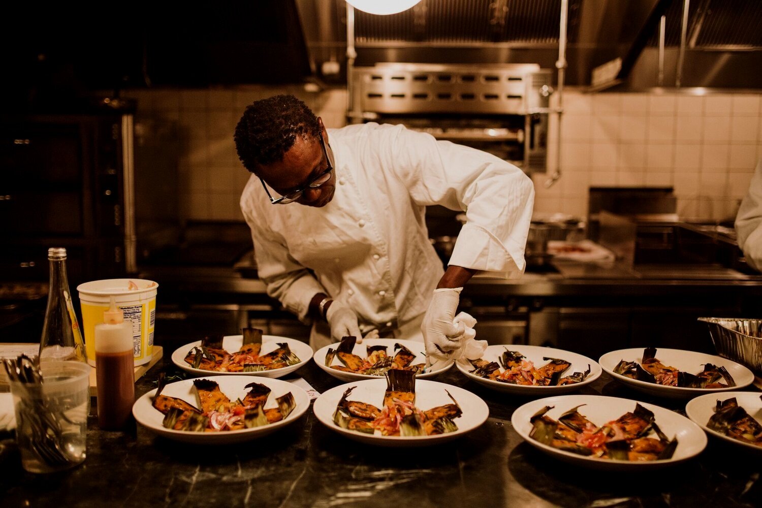 NYU Africa House hosted a book launch event for Chef Pierre Thiam for his new book "The Fonio Cookbook"