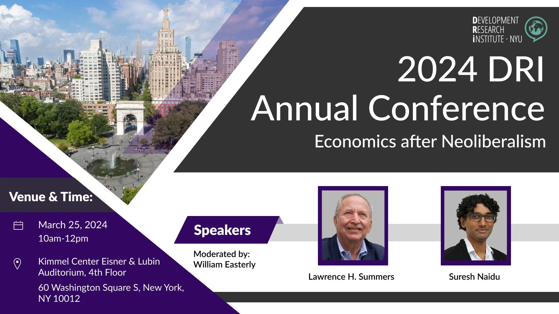 2024 DRI Annual Conference: Economics after Neoliberalism