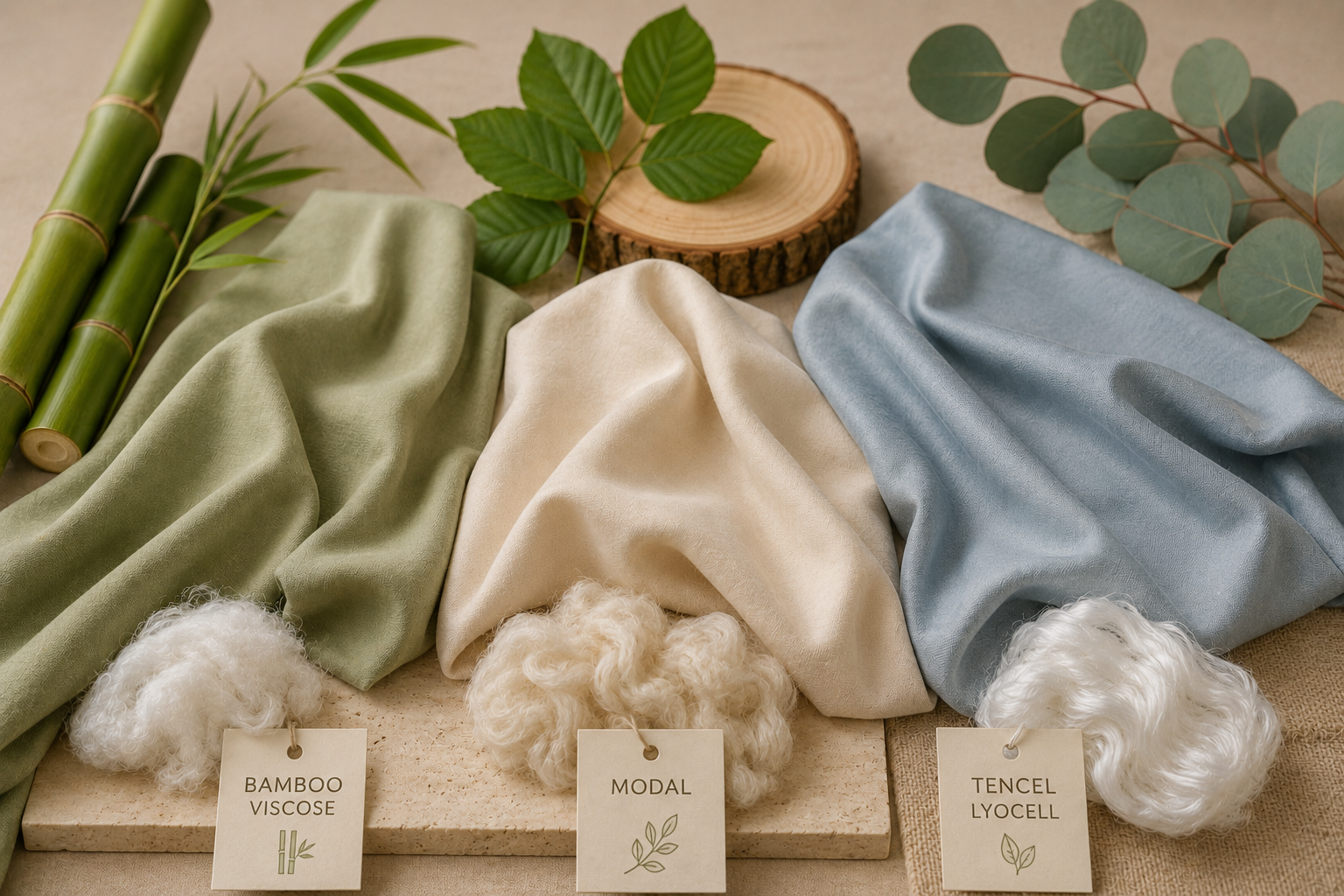 Bamboo vs Modal vs Tencel: A Sleepwear Fabric Showdown