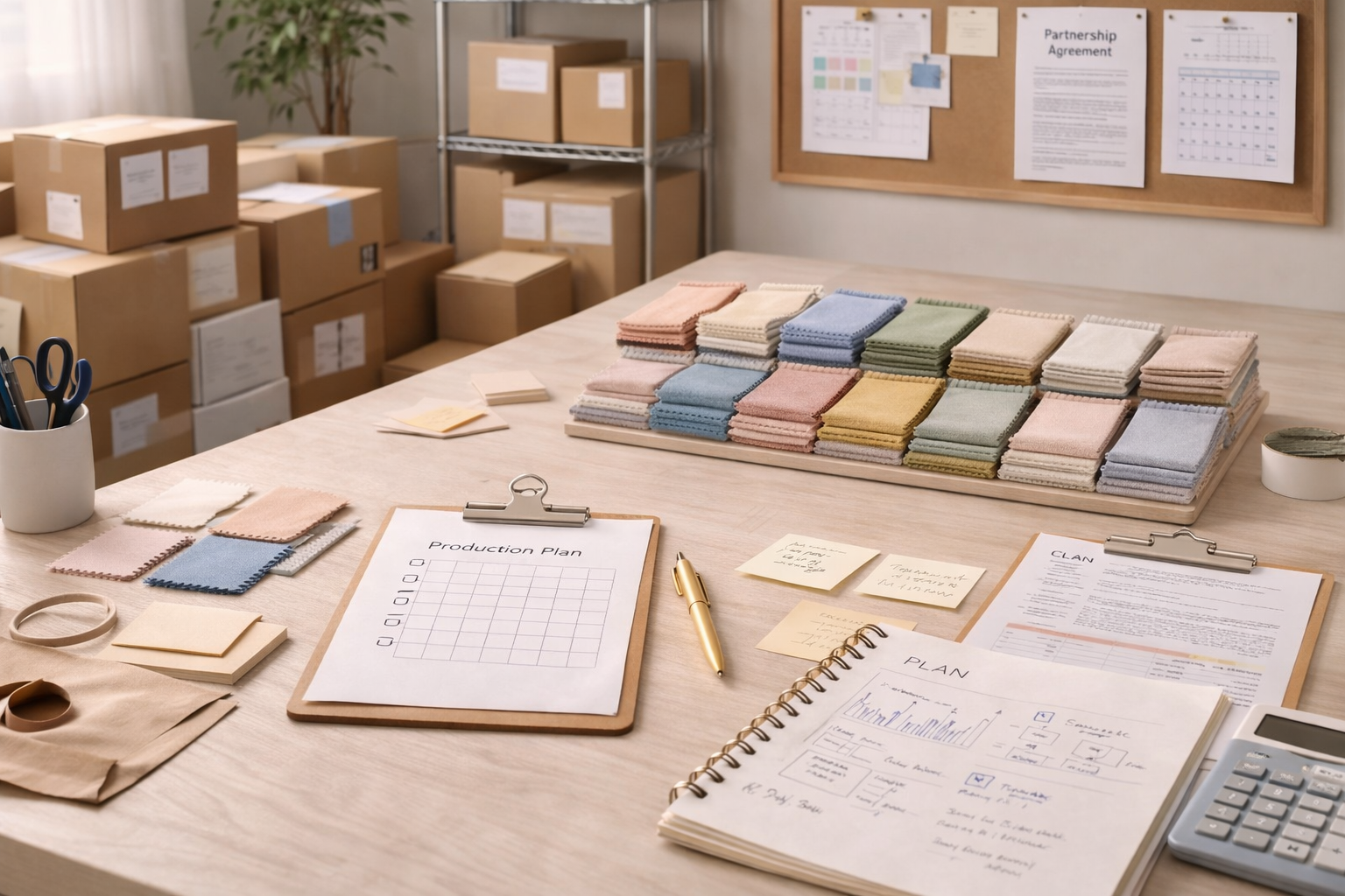 Transition to a better manufacturing partner with organized production process