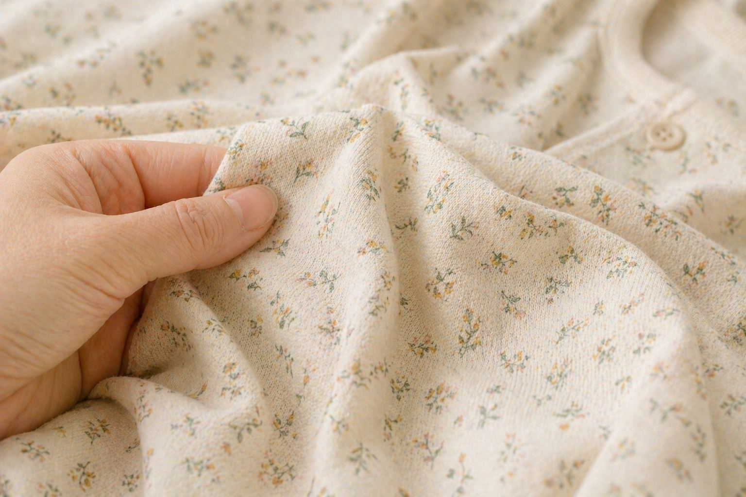 Soft children's sleepwear fabric emphasizing safety and comfort