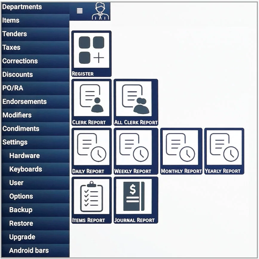 Optima GoPOS software