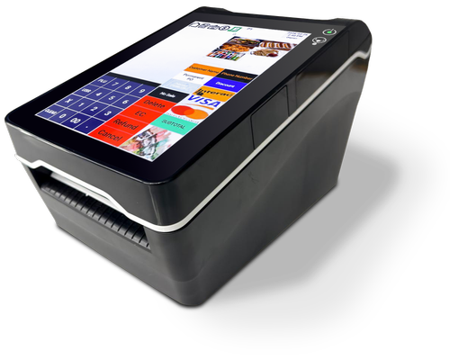 Optima APOS-03 rugged POS terminal with customer display
