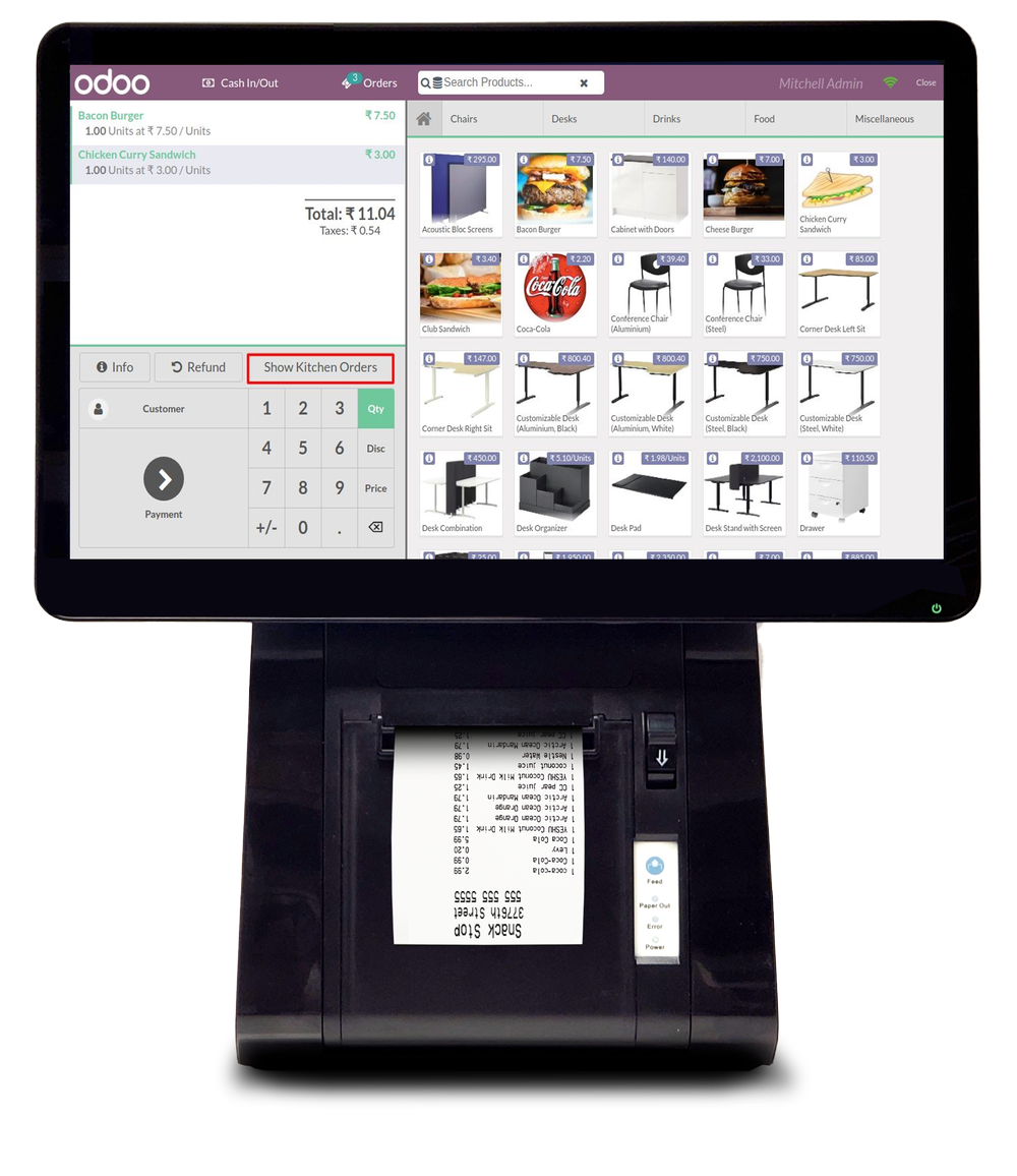 WPOS-05 product view
