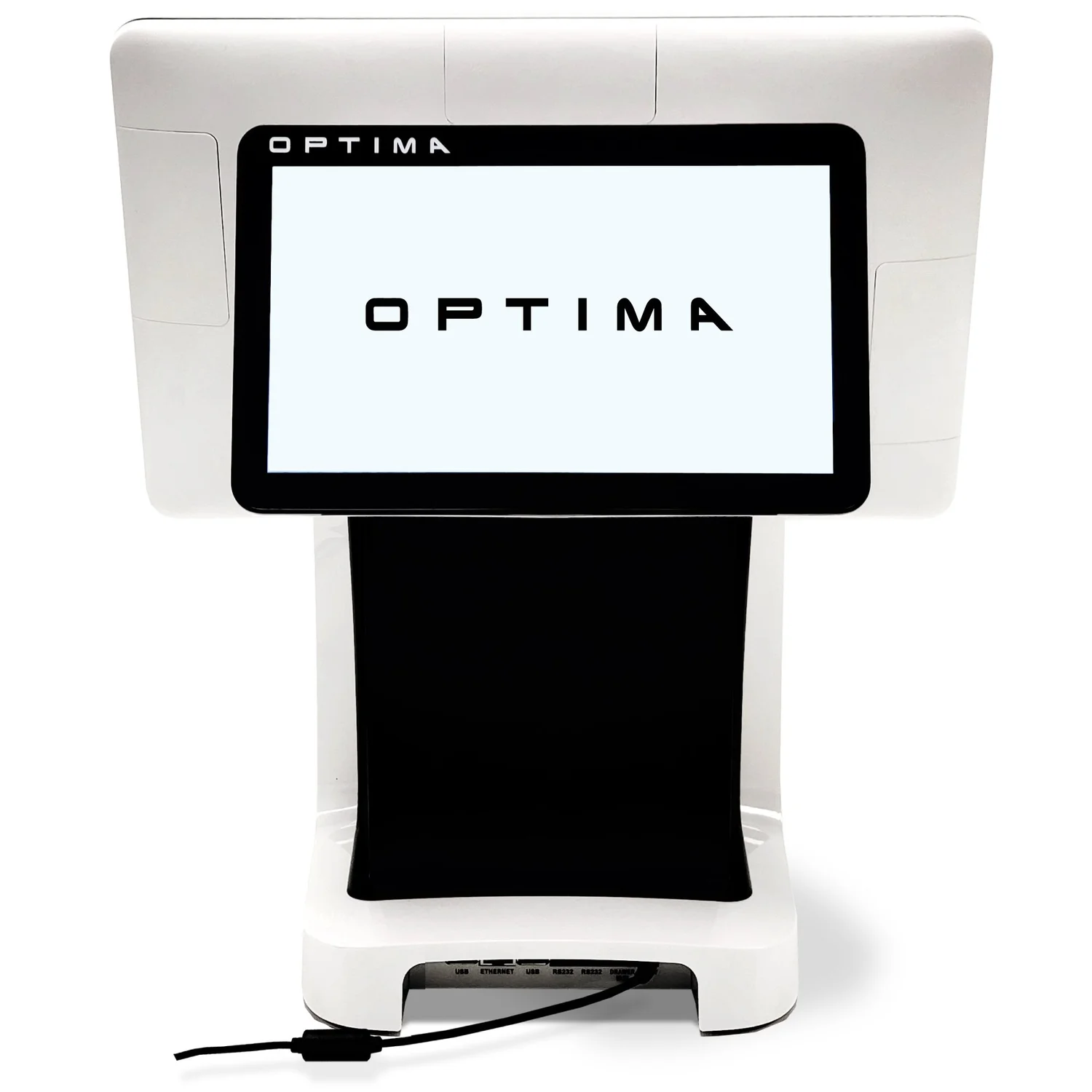 WPOS-05 rear view with 10.1 inch customer display