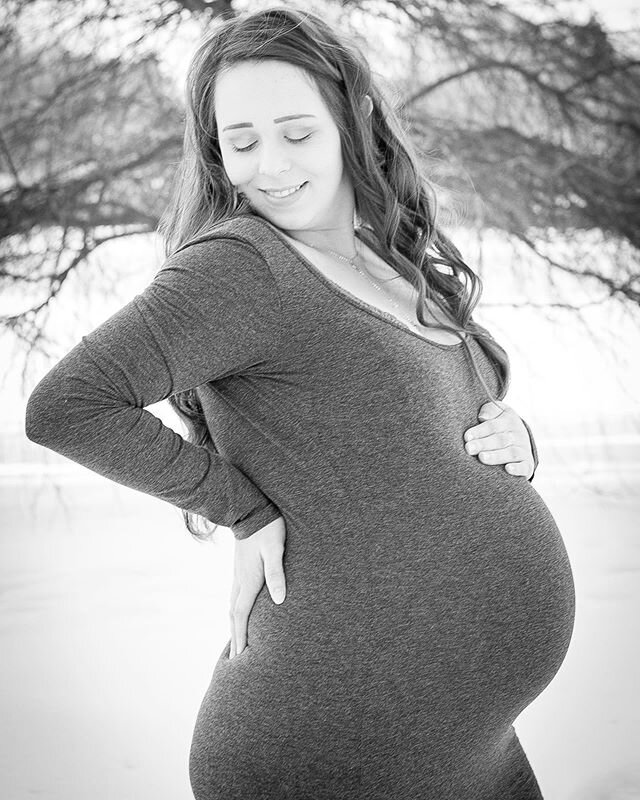 A favorite from Courtney&rsquo;s recent maternity session!  How gorgeous is she?!? #clarenortonphotography #mainephotography #mainephotographer #mainematernityphotographer #mainematernity