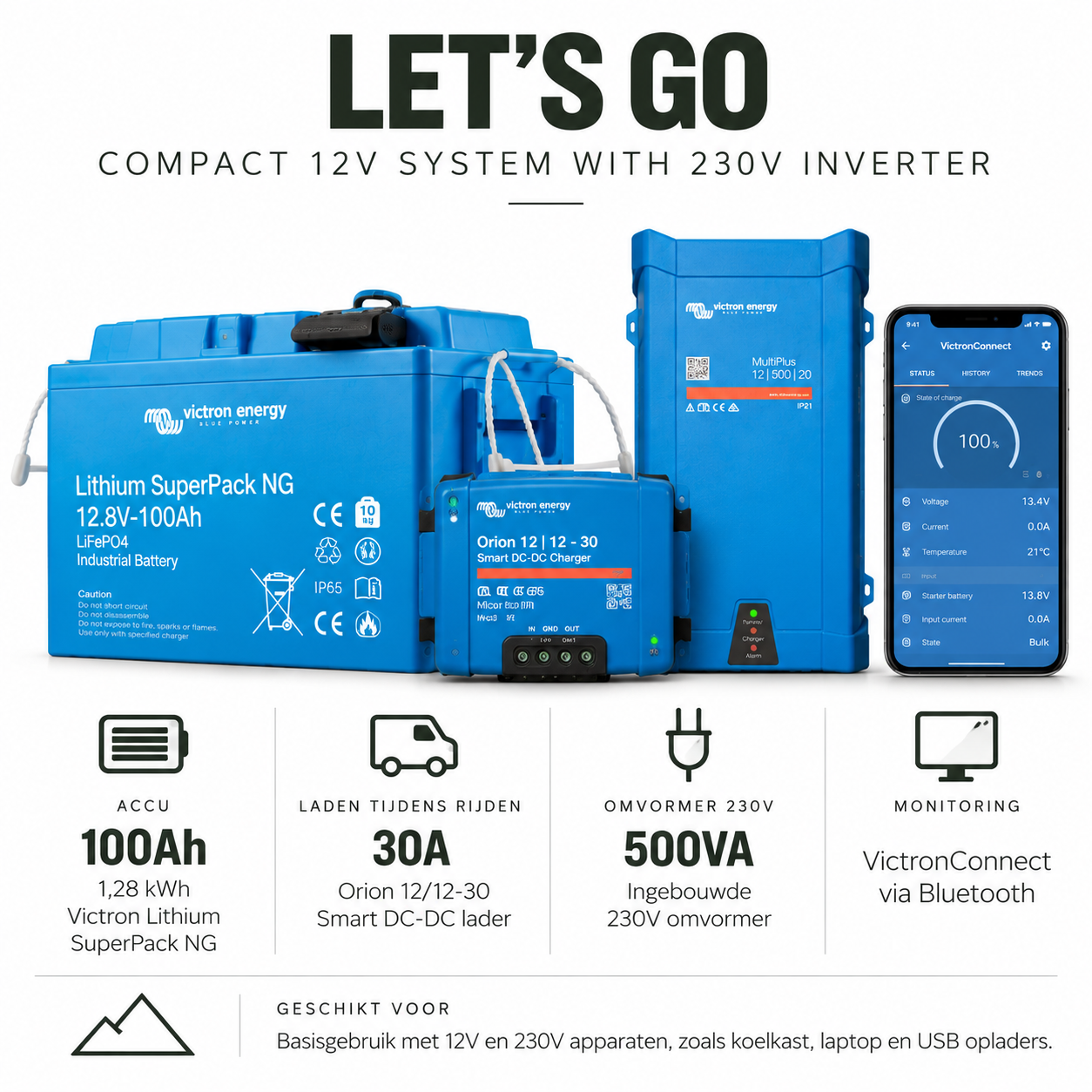 Let's go - OG 100Ah/12V