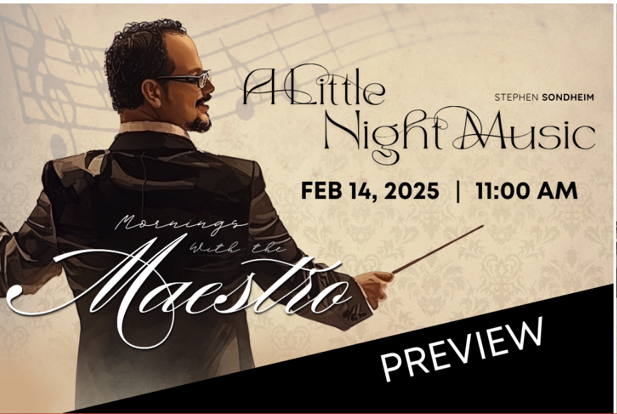 Music with the Maestro | St. Petersburg Opera