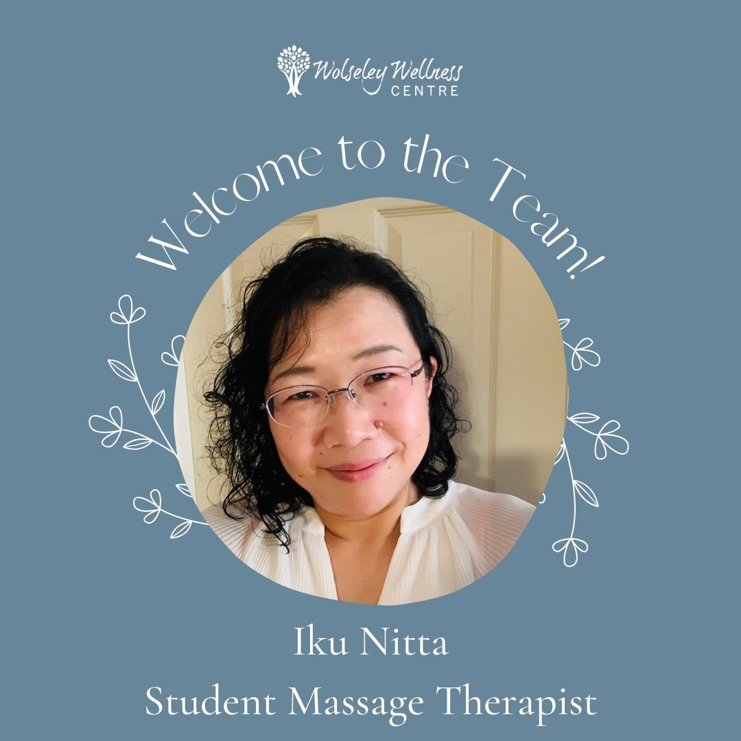 Welcome Iku Nitta, student massage therapist, to our Corydon location! Iku is available during the afternoon/evening every Tuesday.

Iku (E-ku) is a senior student at Evolve College of Massage Therapy. Before moving to Canada from Japan, Iku trained 