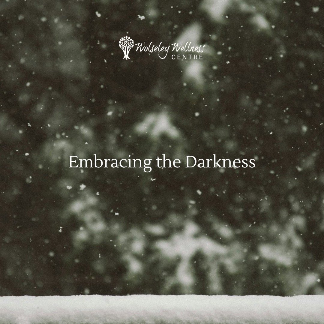 Leaning into the darkness starts with embracing the season and finding joy in what you can do - even if the days are shorter and the weather colder. Often times we focus on what we can&rsquo;t do during the colder, darker months and that can lead to 