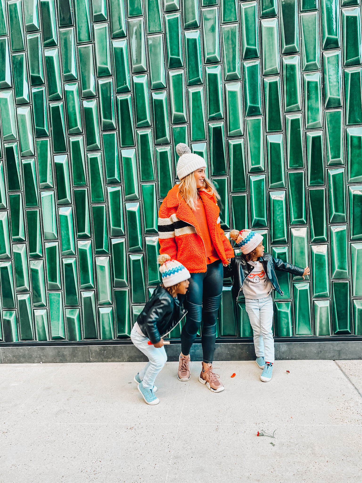 Winter styles for warm weather