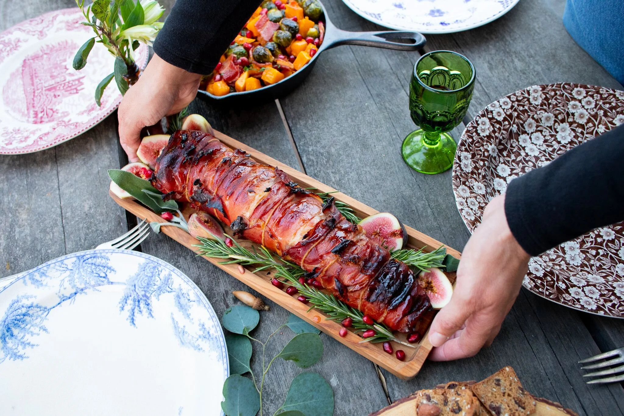 Fig Glazed Pork Loin 