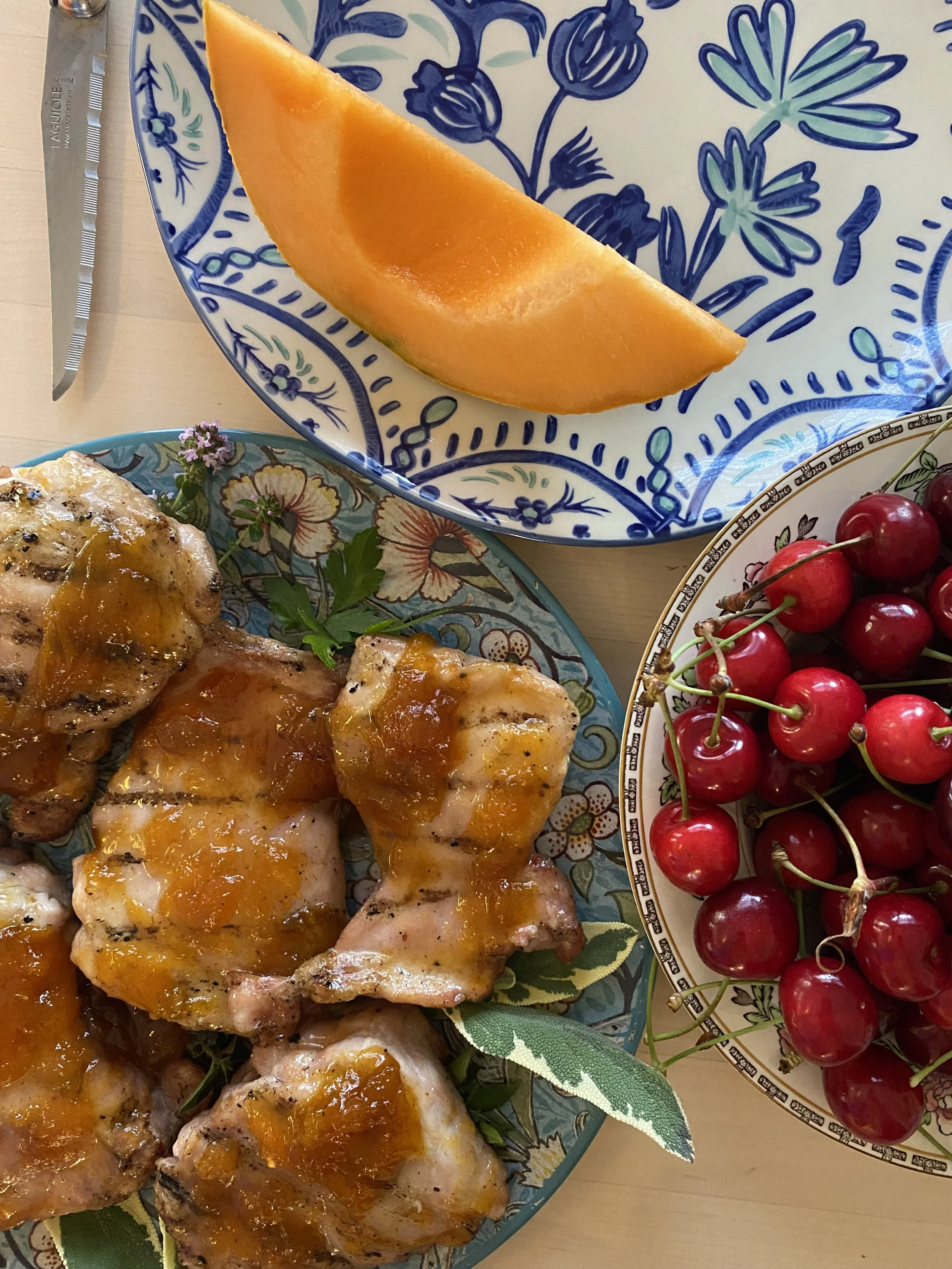 Last of the Apricot Jam Chicken Thighs