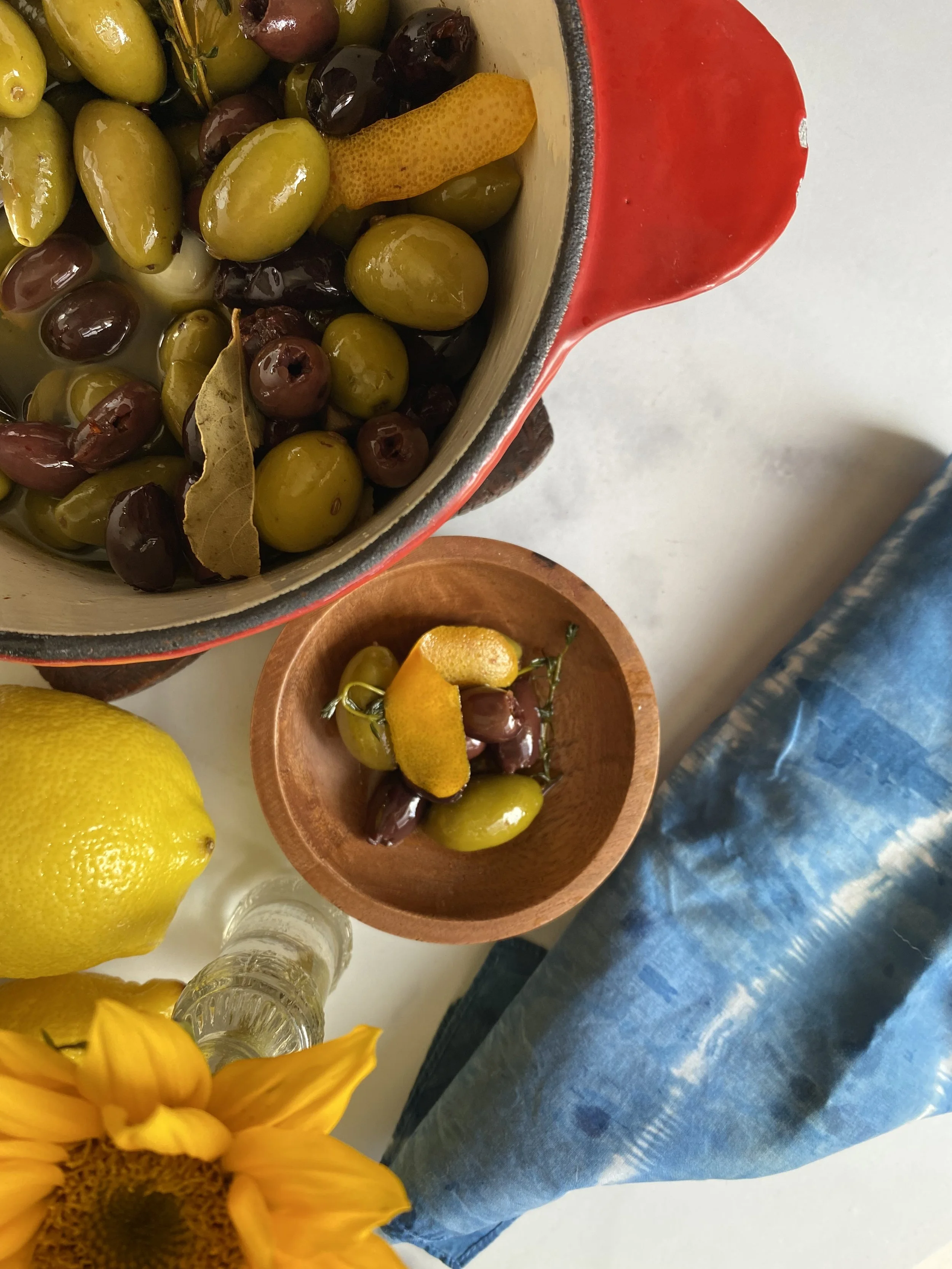 Warm Olives with Citrus