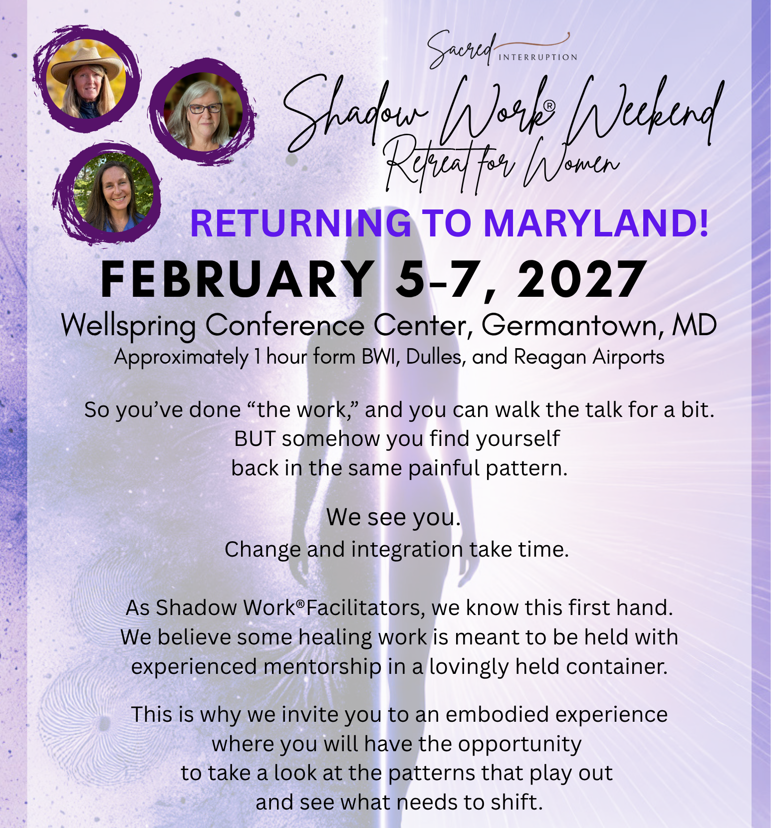 Shadow Work Weekend Retreat for Women