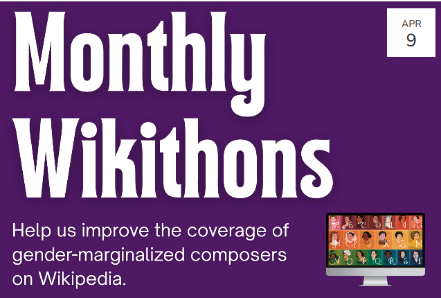 Wikithon with Boulanger Initiative