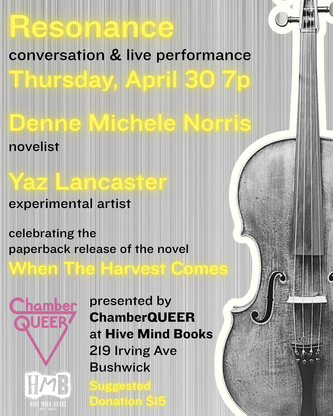 Resonance: A Conversation and Live Performance About the Power of Music