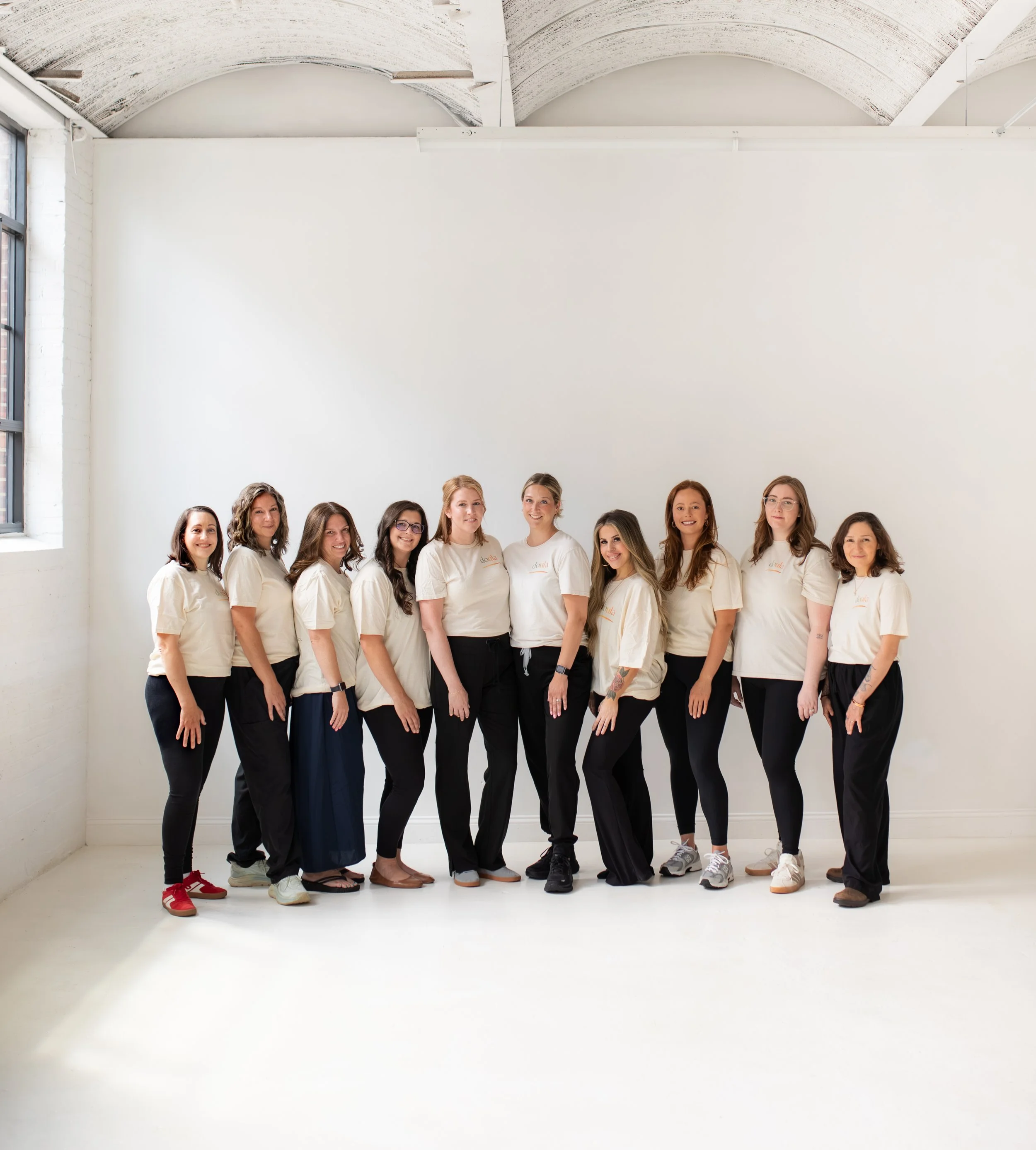 group picture of doulas