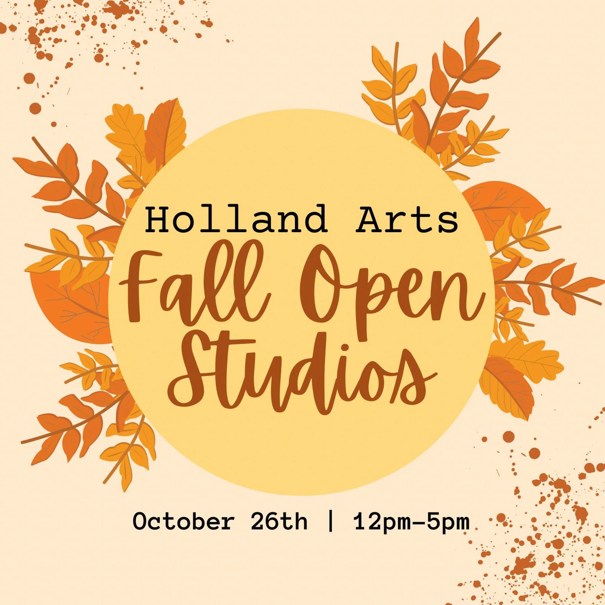 Holland Arts Fall Open Studios