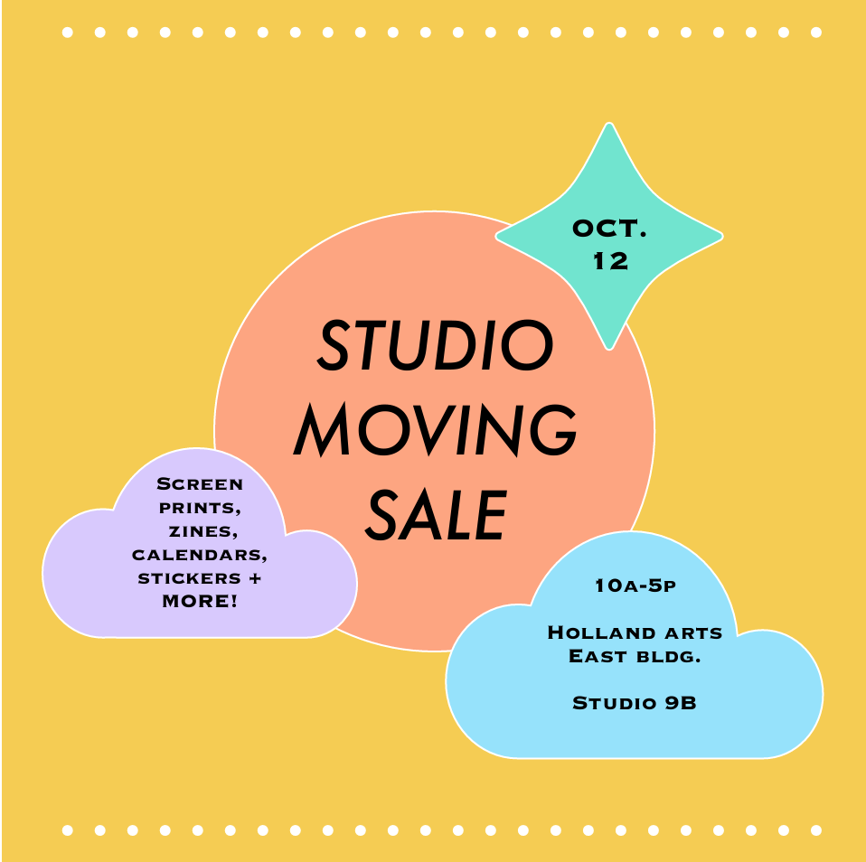 Carbon Copy Co. Studio Moving Sale