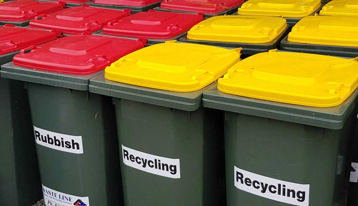 Standard Wheelie Bins (Long term contract)  Features: Green waste, Recycle Waste, General Rubbish Waste