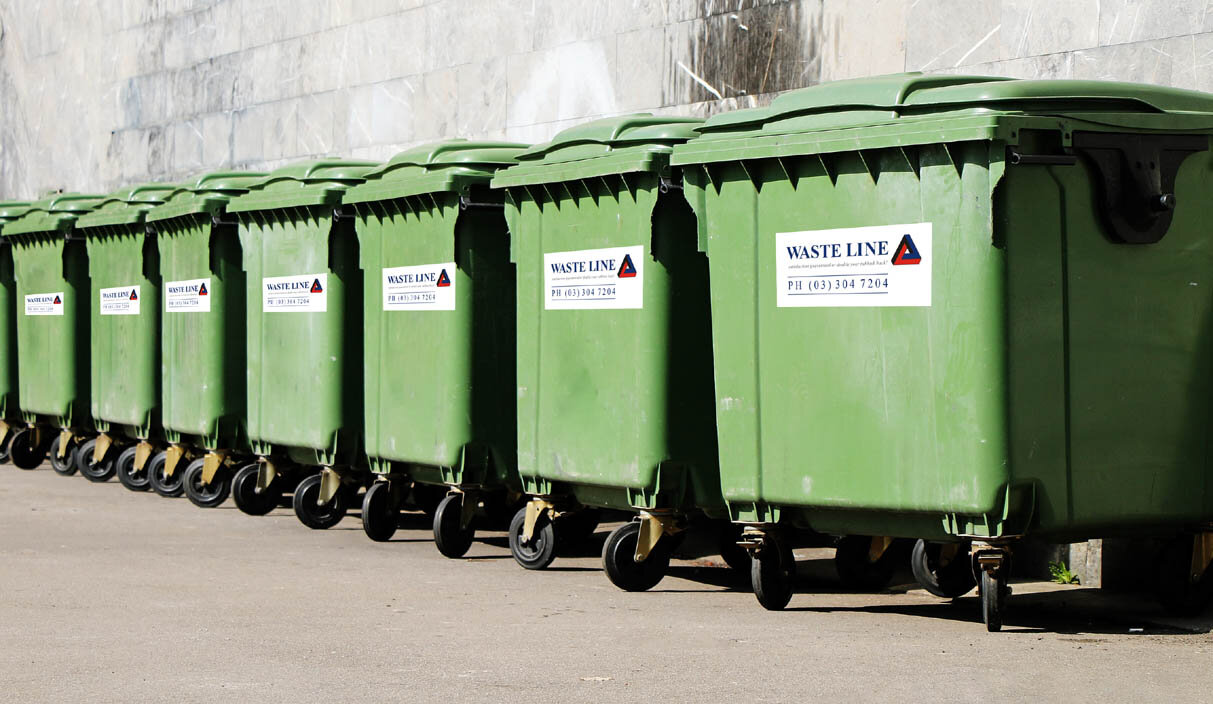 Maxi Bins (long term contract)  Features: Green waste, Recycle Waste, General Rubbish Waste