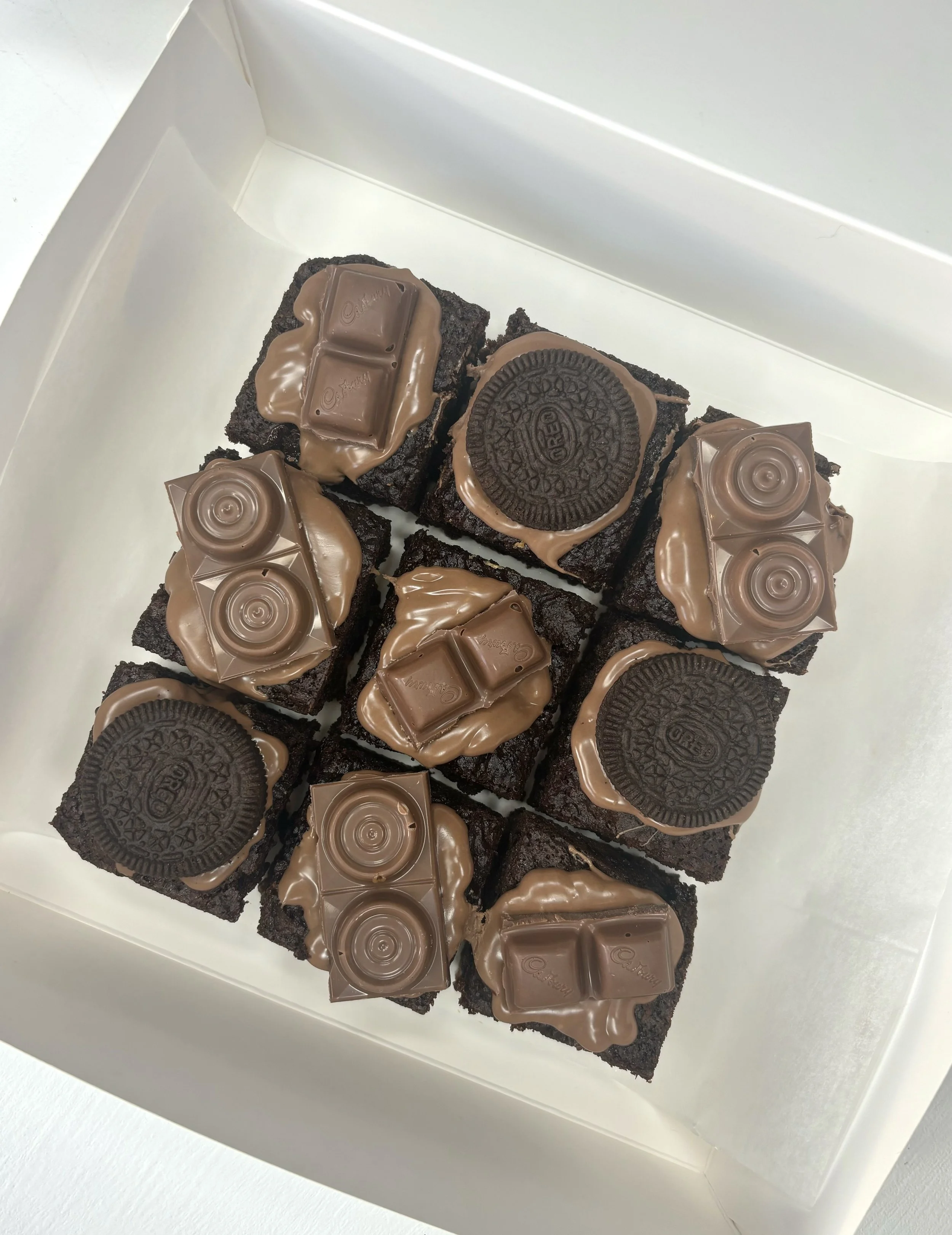 Loaded chocolate brownie