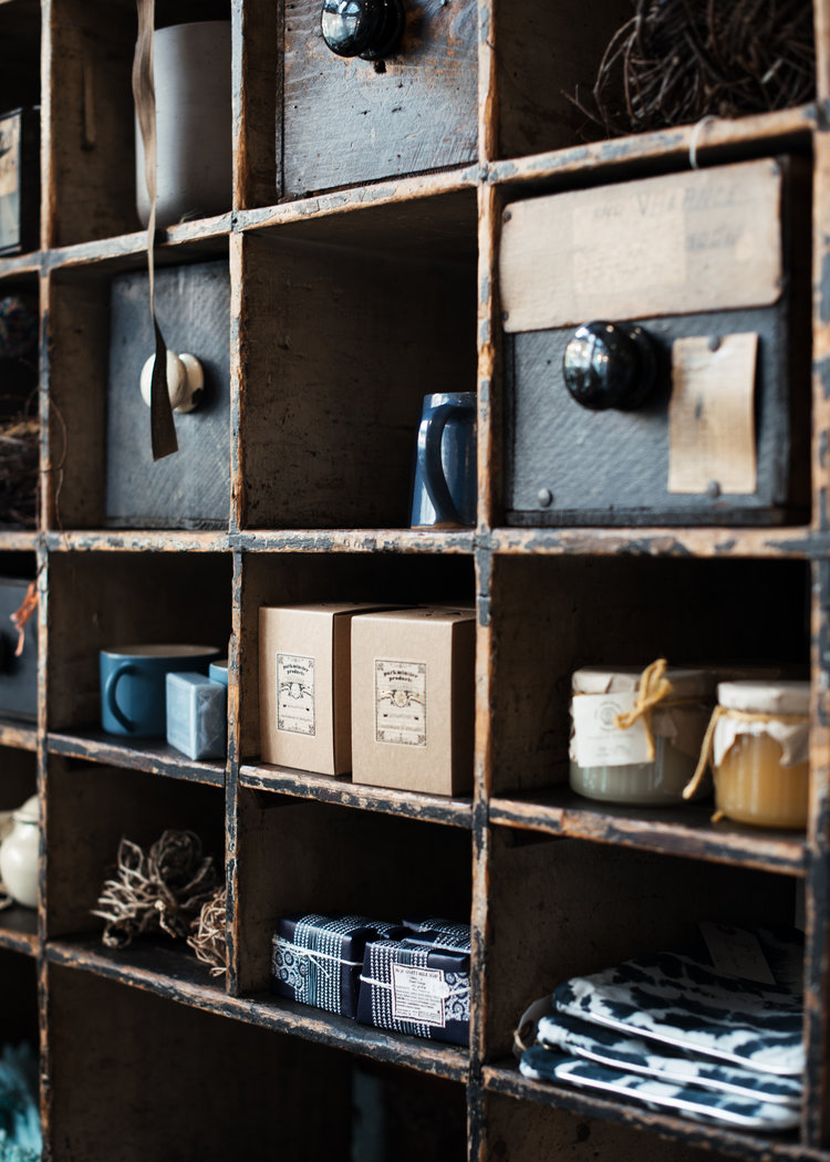 The vintage and inspiring interior of Butler's Emporium