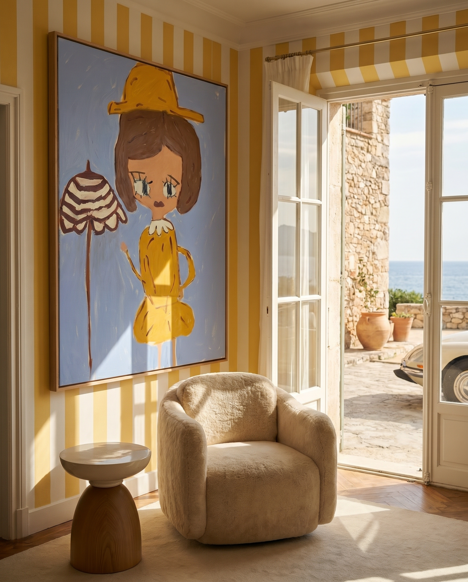 La madame sous le soleil_60x48.png