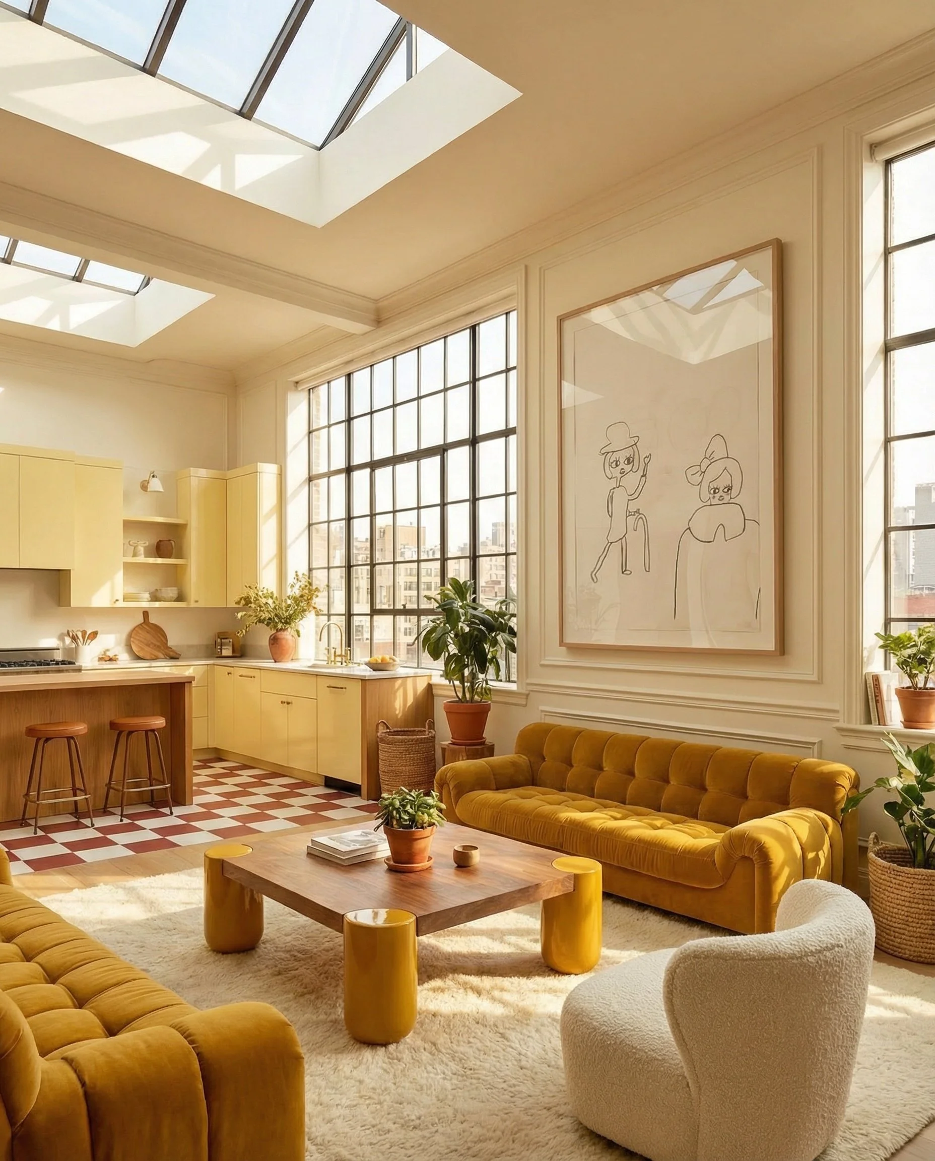 KATHIA LAGACÉ-NADON - Madame drawing print VII