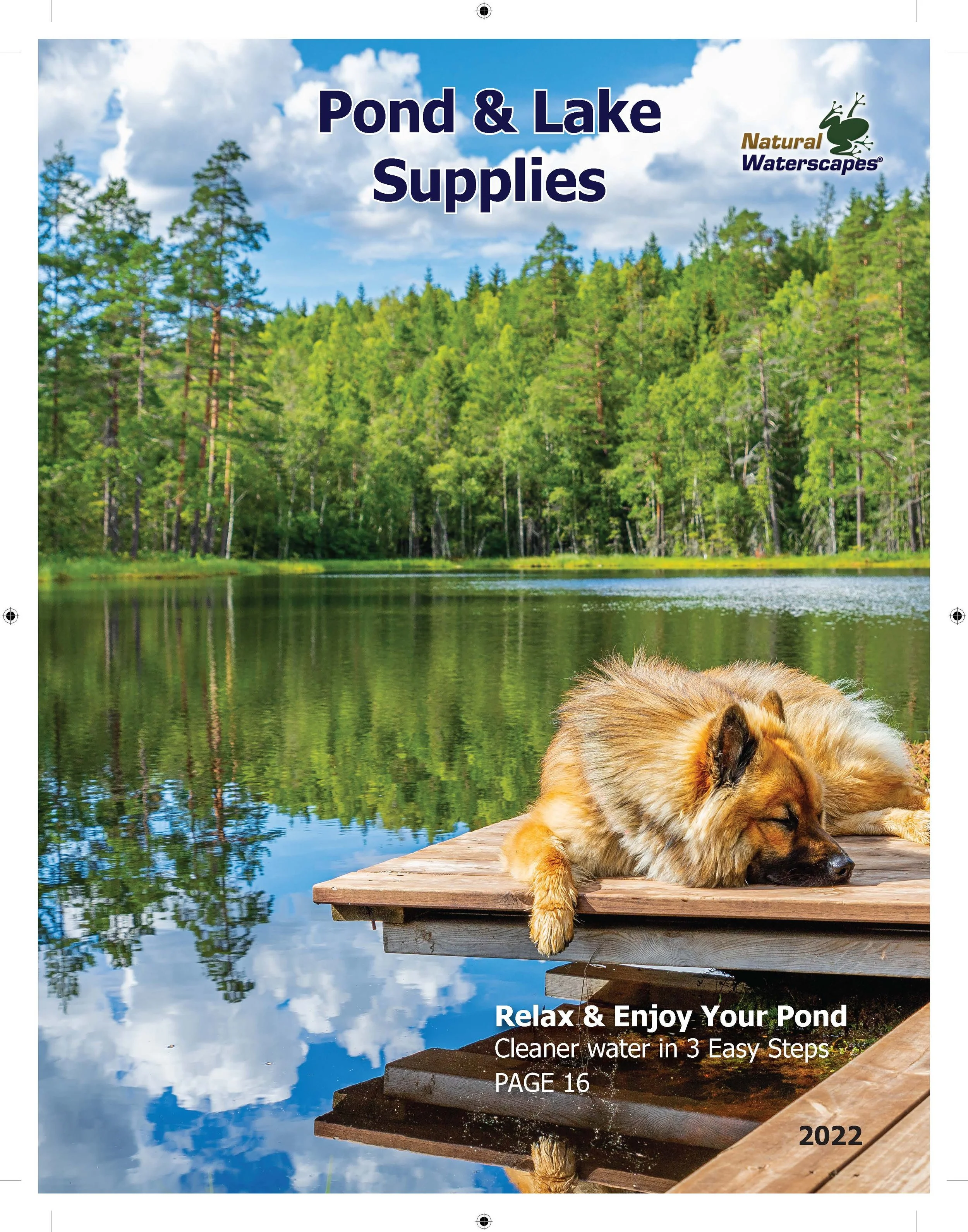 Natural Waterscapes Catalog Cover
