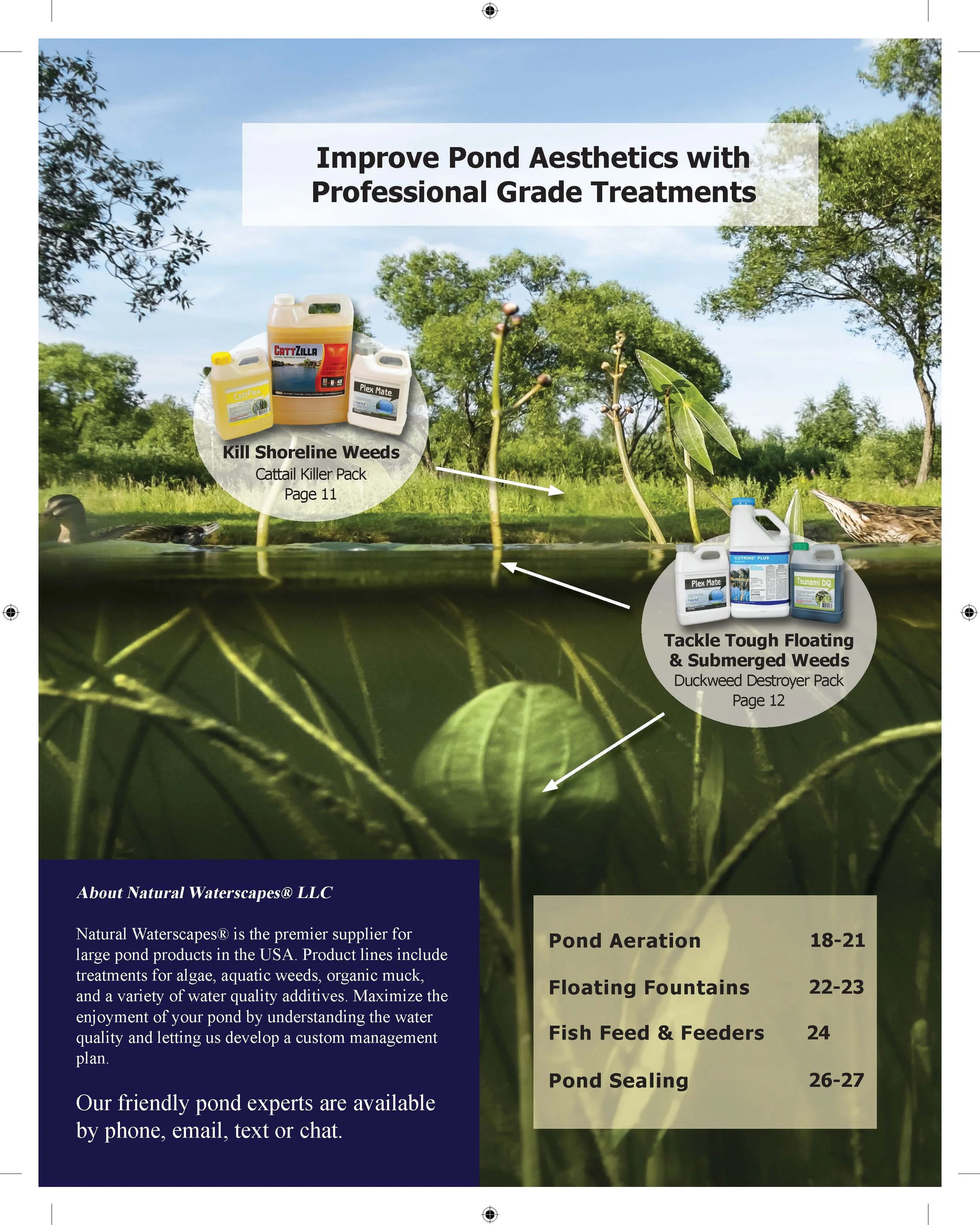 Natural Waterscapes Catalog pg2