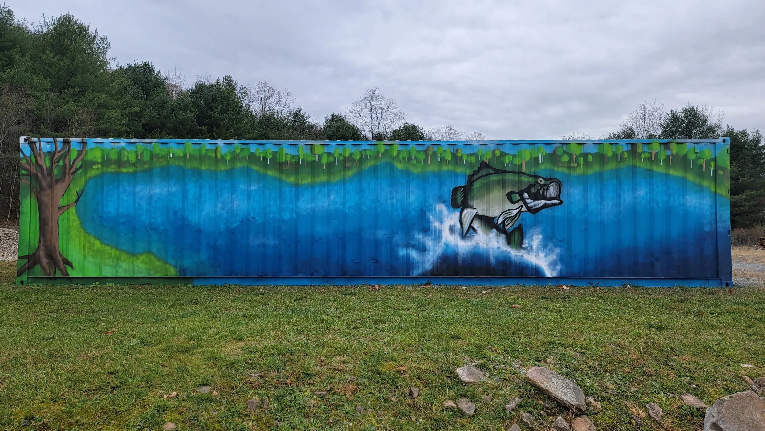 Shipping Container Finished