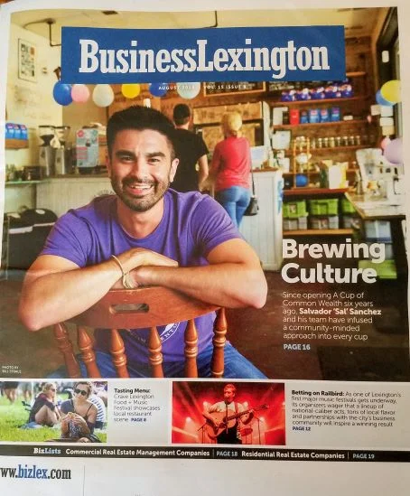 Sal Sanchez is the owner of A Cup of Common Wealth, Chocolate Holler and Magic Beans Coffee Roasters.