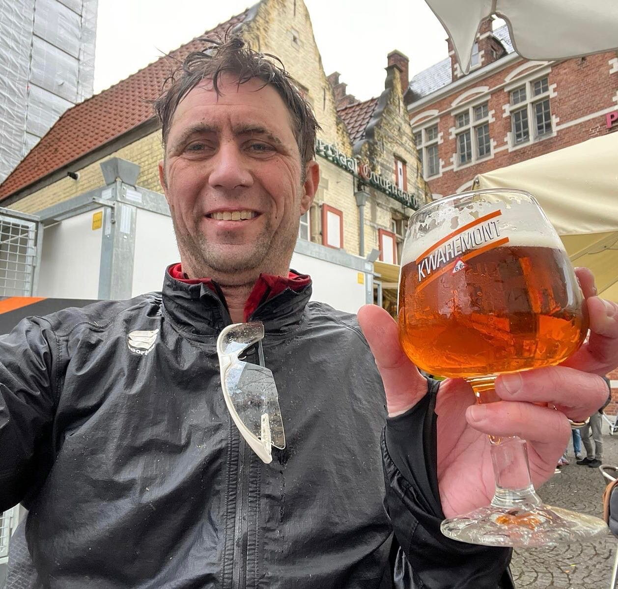 Big congratulations to BCC member Lee for completing the Tour of Flanders sportive, 240kms #tourofflanders #cobbles #deronde