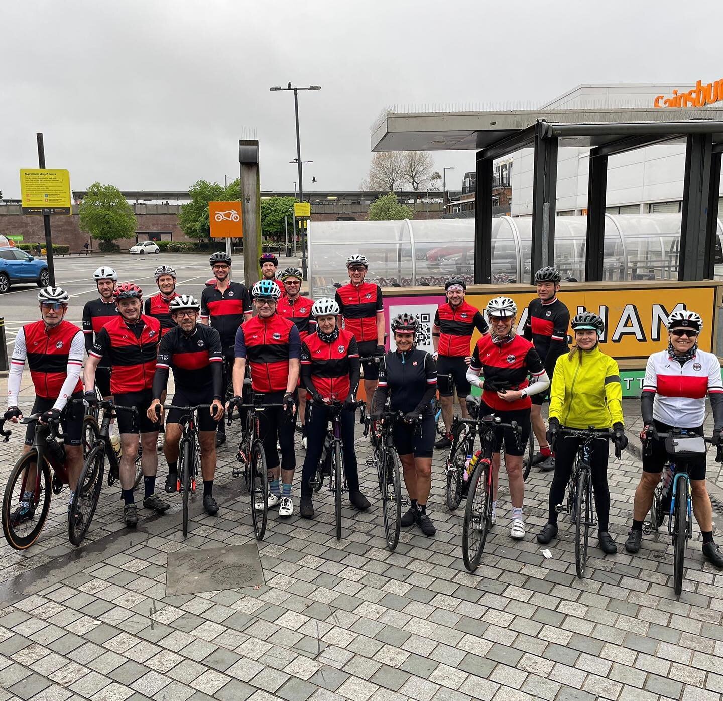 Coronation Bank Holiday weekend - plenty of cycling, all weathers. #ridewithmates #cyclingclub.  And BCC members in Sardinia #bccontour