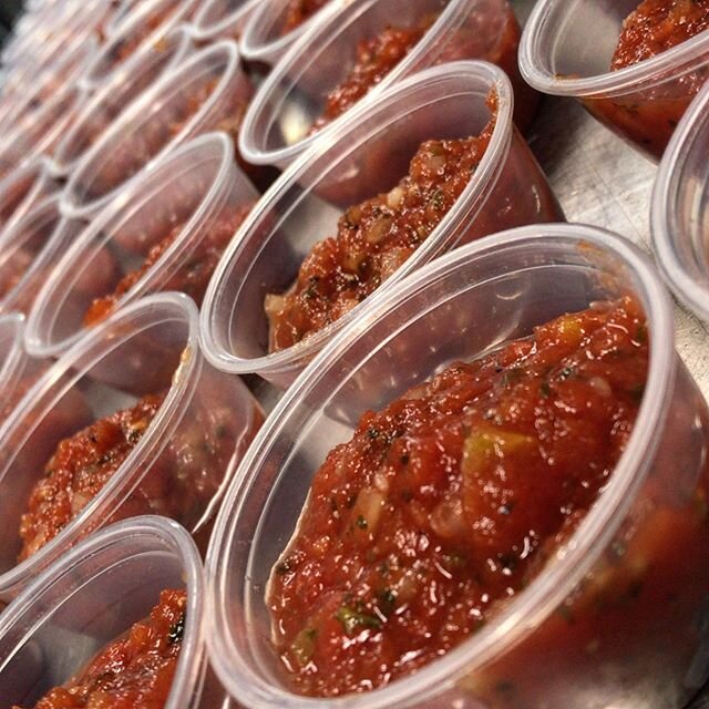 House made salsa 😀 🍅 🧅 🌱 🔪 🌮