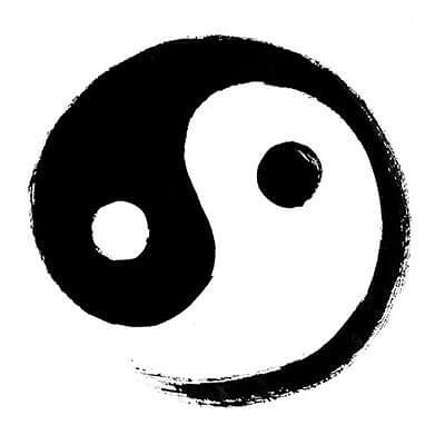 Yin Yang, the symbol of Tai Chi.