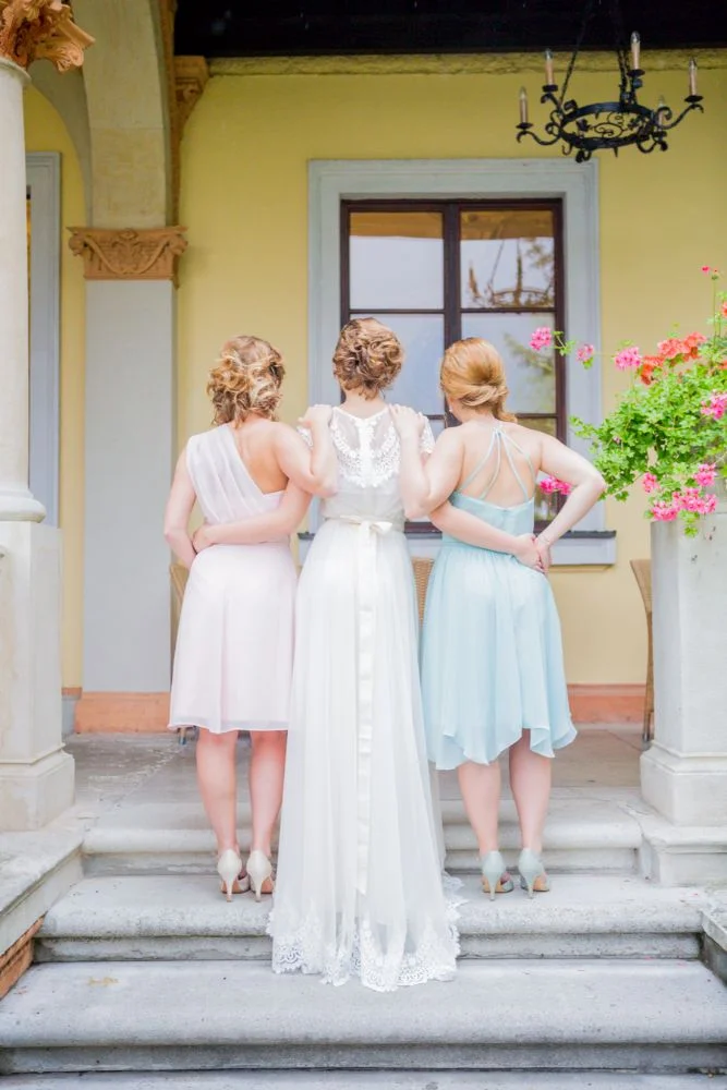 Brautjungfer Fotoshoot Gesehen Im WOMAN Magazin Und Auf Hochzeitsguide 