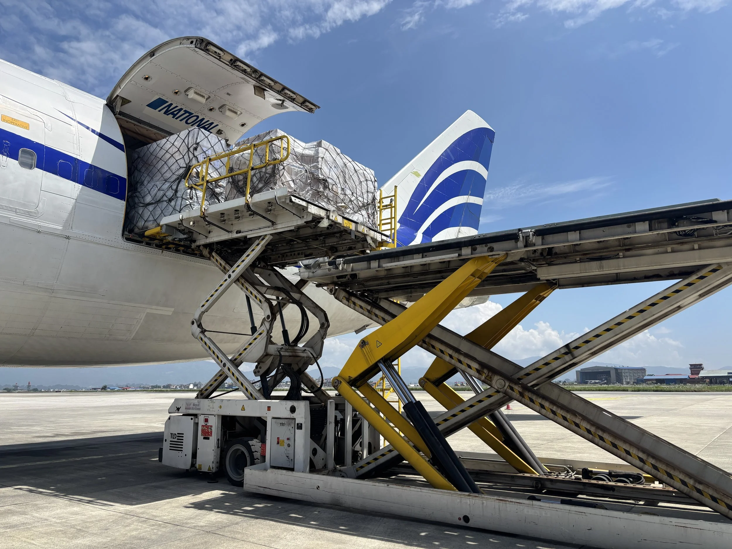 Albion aviation humanitarian relief cargo charters