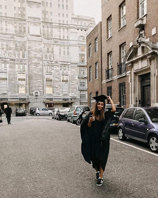 I was meant to graduate next week for my masters.

But the main thing you&rsquo;re all wondering...would I have worn heels this time? The answer is no.