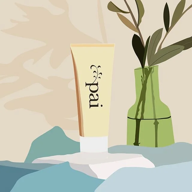 A piece inspired by the gorgeous @paiskincare 💚
