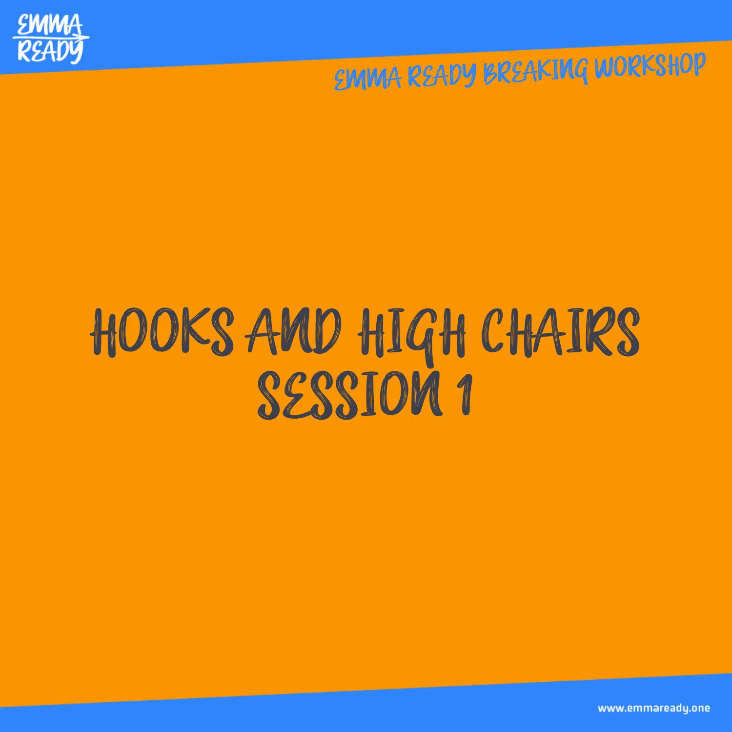 Hooks and High Chairs Course: Session 1