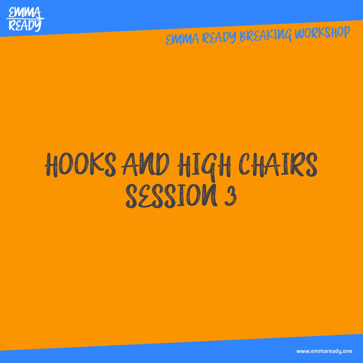 Hooks and High Chairs Course: Session 3