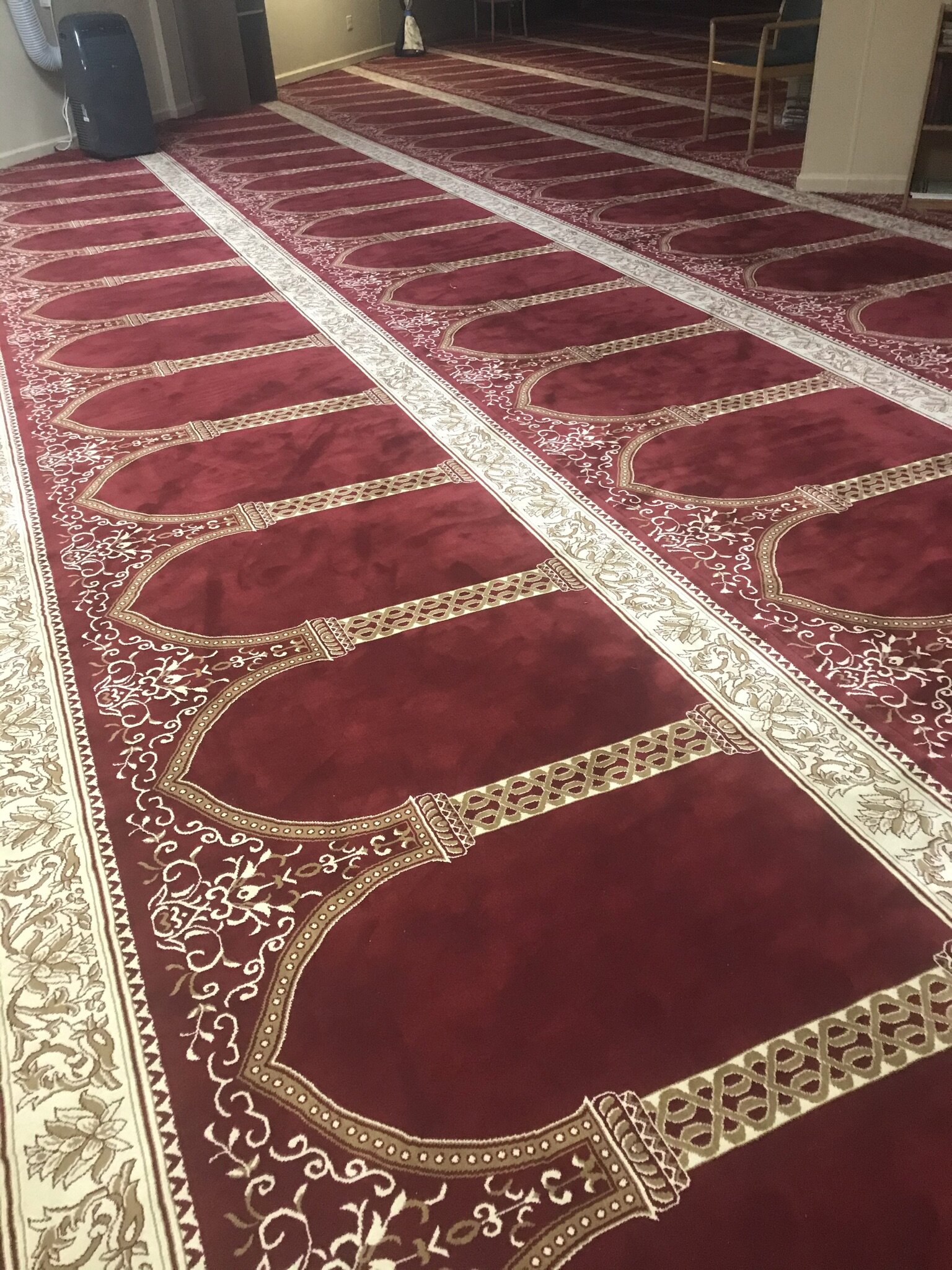 [Completed] Carpet Update for Collins Rd Masjid