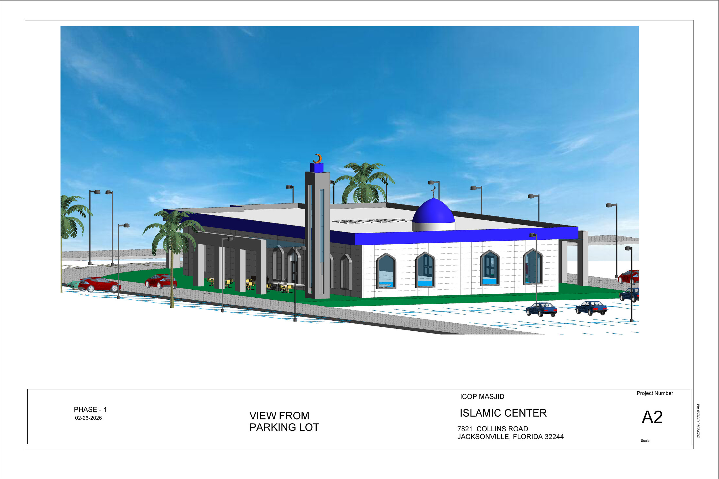 Collins Road Islamic Center 2026 Updates and Architectural Plans